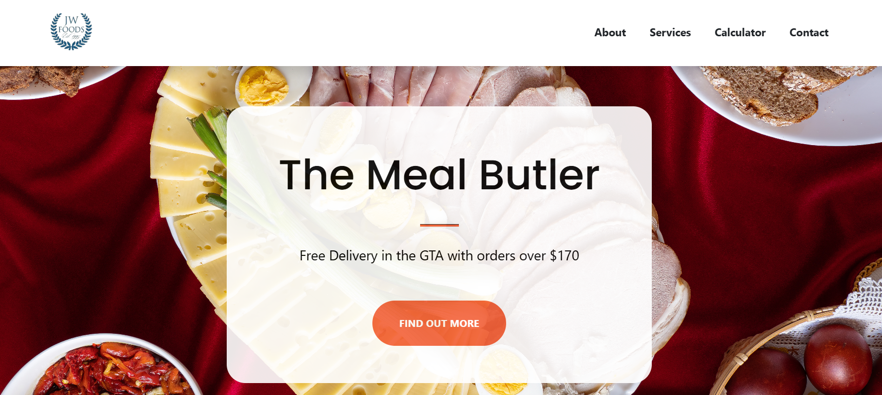 JWFoods - The Meal Butler